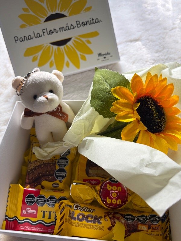 Producto - Box Flor amarilla