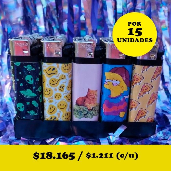 Producto - Fuegos x 15 Unidades