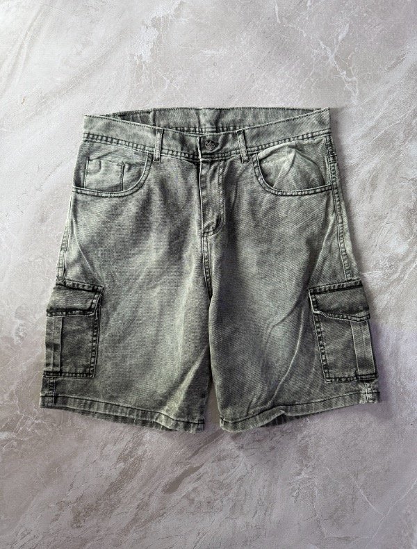 Producto - Bermuda Cargo Gris claro