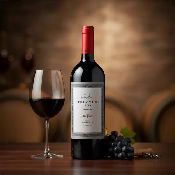 Producto - Vino Structura Ultra Gran Blend 750ml Bodega Navarro Correas