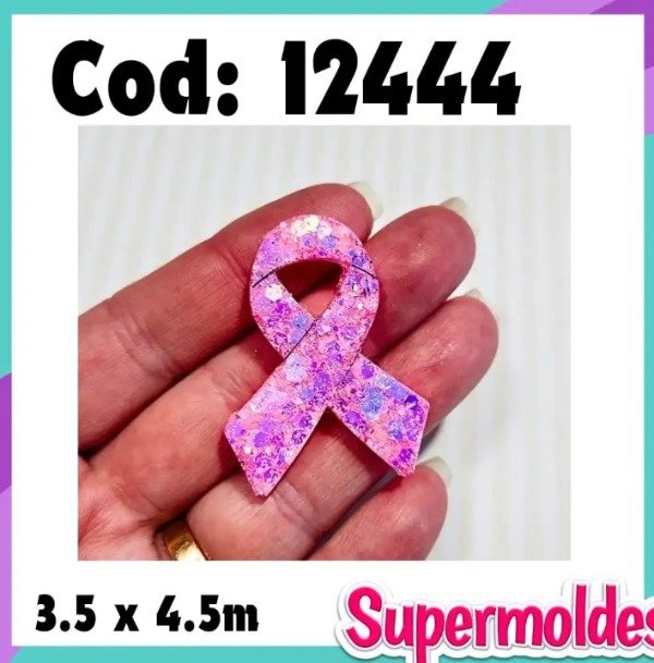 Producto - Lazo rosa de cancer de mama cod 12444