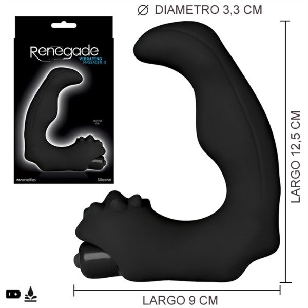 Producto - Vibrador prostatico de suave textura  FreezeAnales