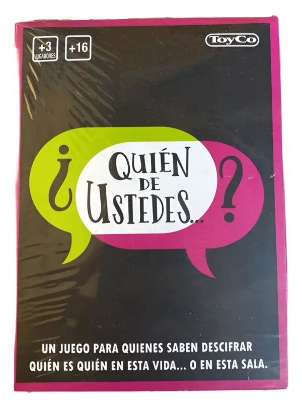 Producto - Juego De Mesa Quien De Ustedes Toyco - 0