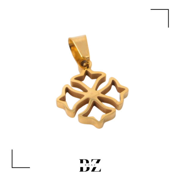 Producto - DIJES DE ACERO DORADO VARIOS MOD.X PCS - 1482-11