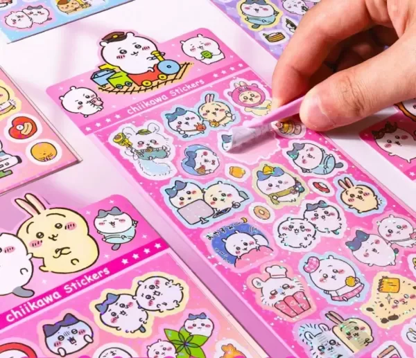 Producto - Stickers Chiikawa manga japones cada plancha