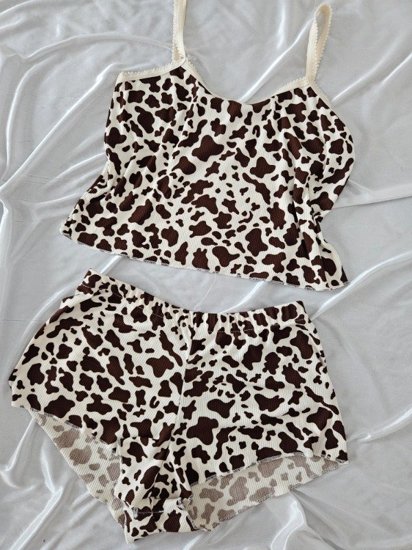 Producto - PIJAMA VAQUITA CHCOLATE (A58 V)