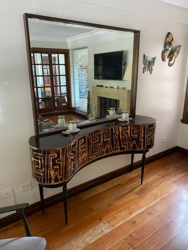 Producto - DRESSOIRE DE DISEÑO 167x42x91 CON ESPEJO 140x110 #9998