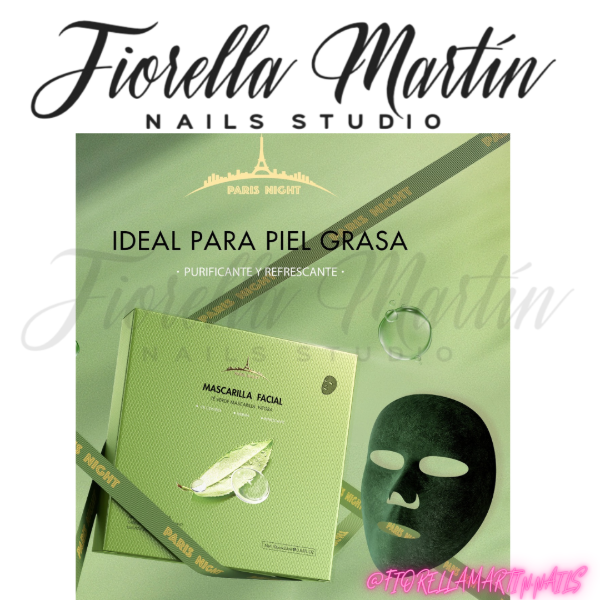 Producto - PARIS NIGHT MASCARILLA FACIAL TE VERDE