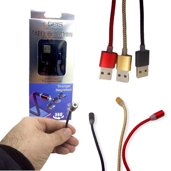 Producto - Cable USB magnetico tipo C AV-1936-2