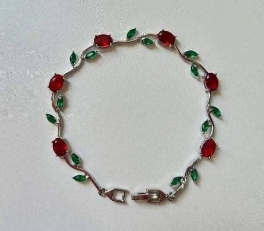 Producto - Pulsera Tulip Gardenia Silver combinado-Enchapado en oro 18k