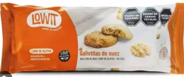 Producto - GALLETITAS DE NUEZ LOVVIT