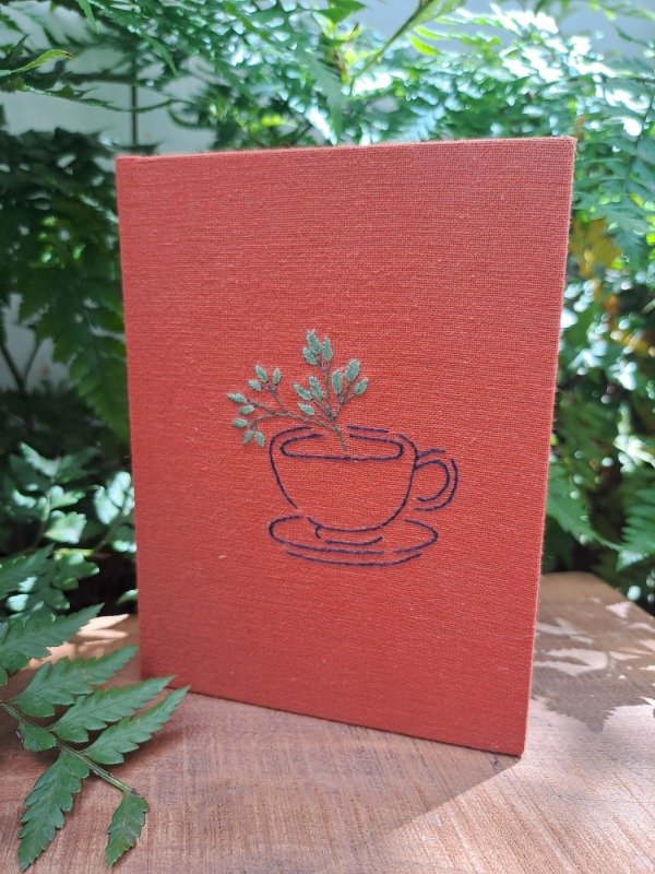 Producto - Cuaderno bordado Taza