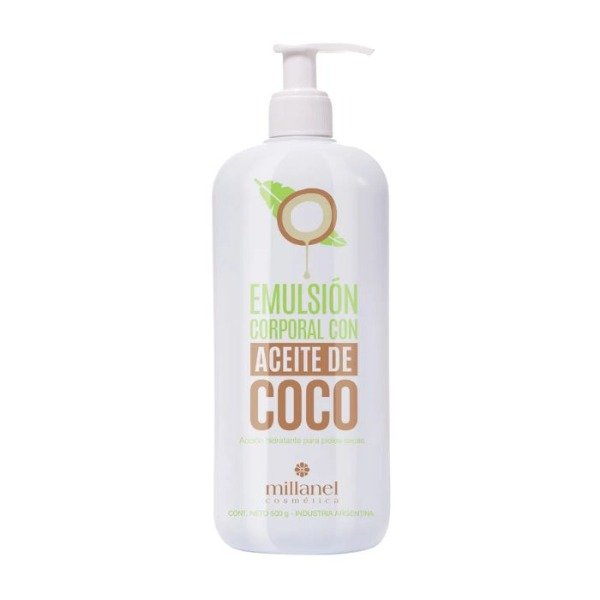 Producto - Emulsión corporal con Aceite de Coco x 500gr