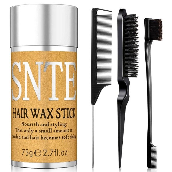 Producto - Slick Back Hair Brush and Hair Wax Stick Set