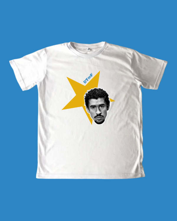 Remera Estrella Amarilla - Bad Bunny (Doble Estampa) — imagen 2