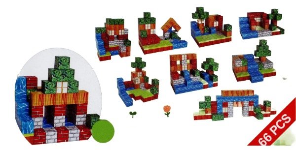 Producto - Bloques imantados Minecraft X66 Edición Limitada