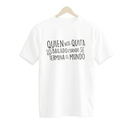 Producto - Remera Frase Blanca