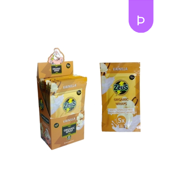 Producto - PAPEL WRAP ORGANIC HEMP ZEUS