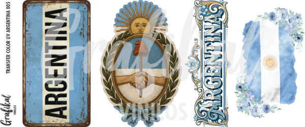 Producto - Transfer Color UV Argentina 005