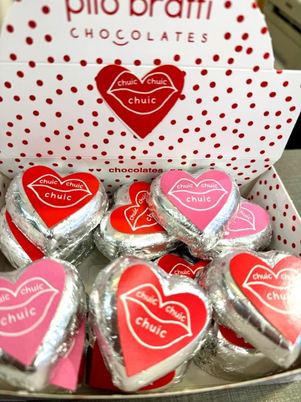 Producto - CORAZONES DE CHOCOLATE CON DULCE DE LECHE