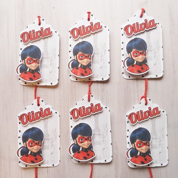 Producto - Tag 3D LADYBUG x 10 unid. - 2