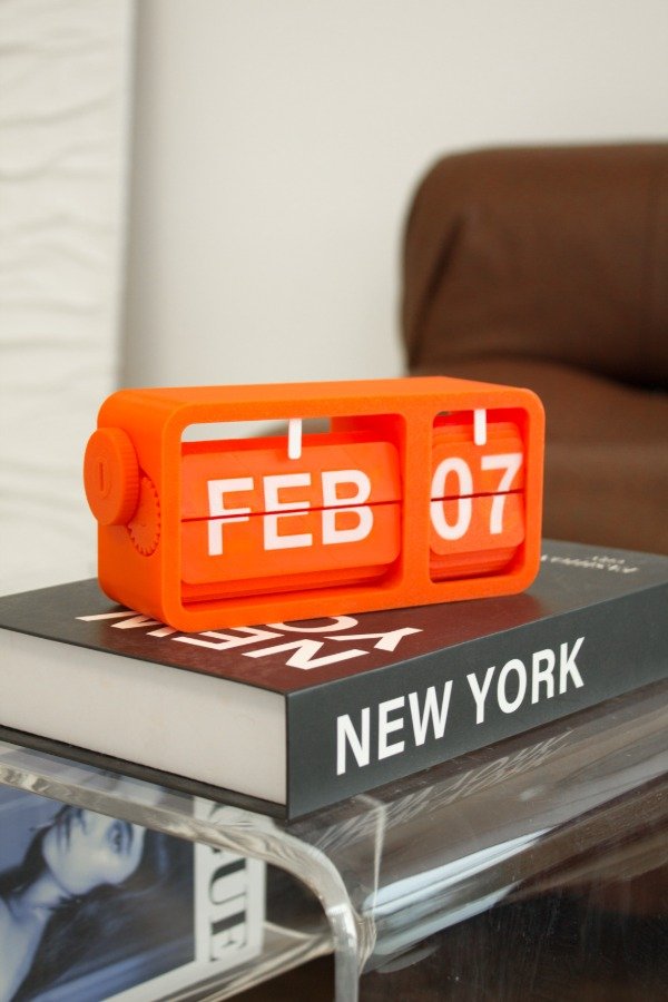 Producto - Calendario Spin Girable Naranja - 0