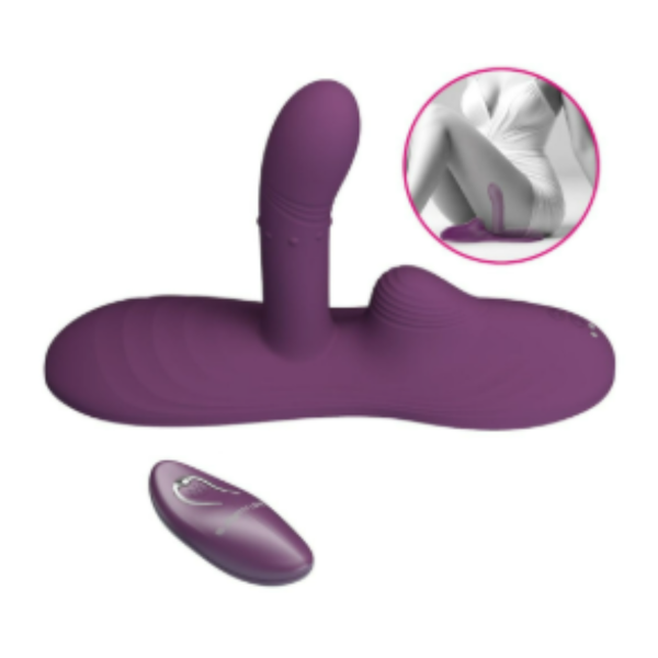 Producto - Vibrador Pretty Love Luka Love Pad con Vaivén y Calor 42 grados (Recargable) - 4