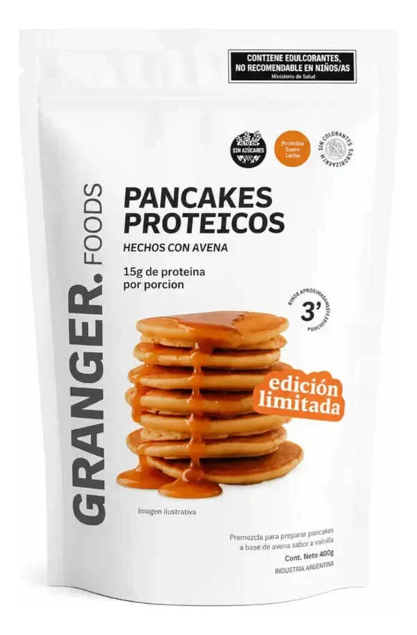 Producto - Pancakes proteicos GRANGER FOODS - GLUTEN FREE - 4