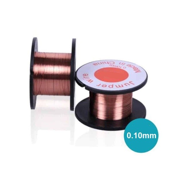 Producto - Hilo jumper De Cobre esmaltado Para Puente Jumper 0.10mm
