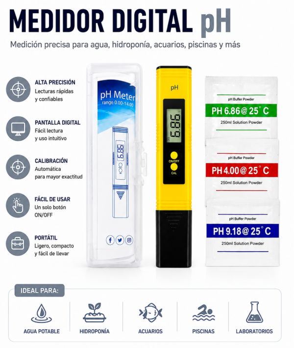 Producto - Medidor ph
