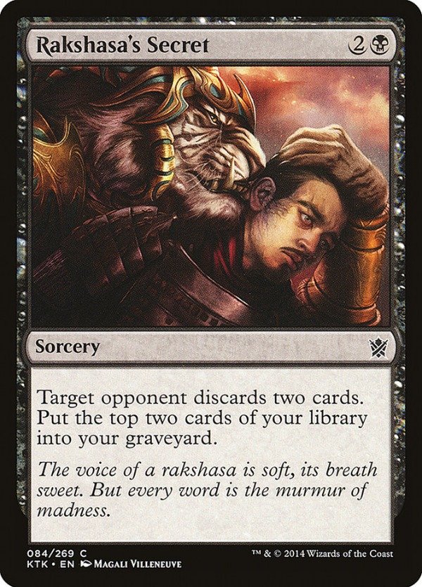 Producto - Rakshasa's Secret  Khans of Tarkir