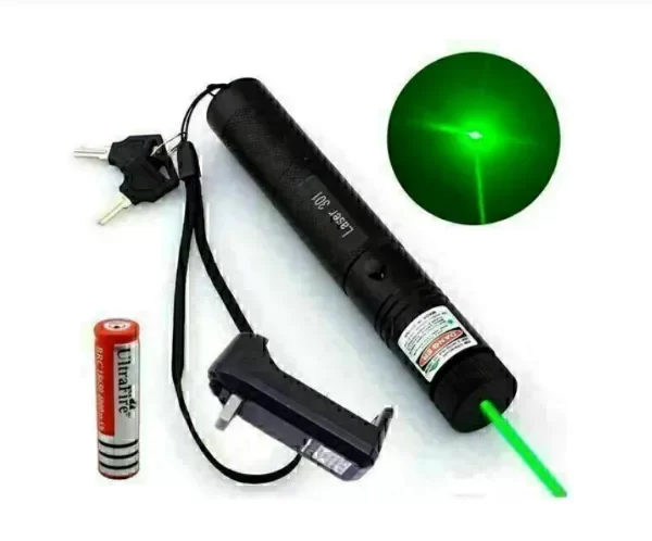 Producto - PUNTERO LASER VERDE 1000MW CON CARGADOR