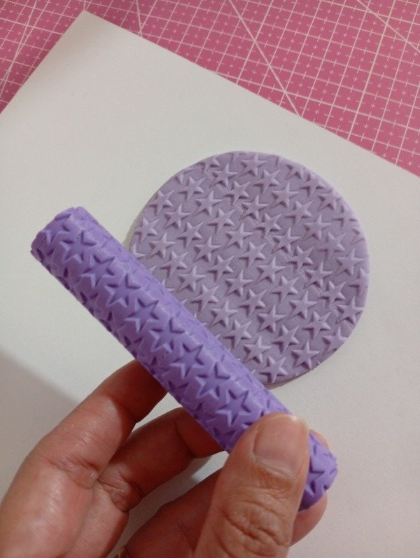 Producto - Rodillo textura estrellas