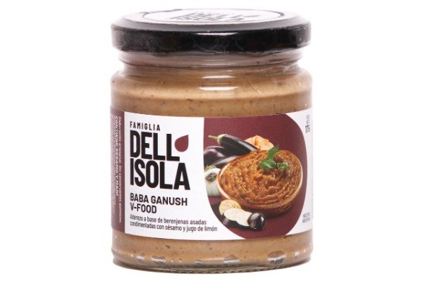 Producto - Baba Ganoush de Berenjenas Asadas - Famiglia Dell Isola x175gr
