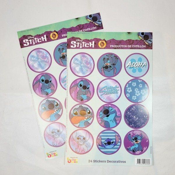 Producto - Sticker troquelado "STITCH" x24un