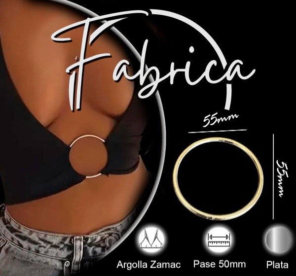 Producto - Aro zamac 55 mm. Pase: 50mm (1 unidad)