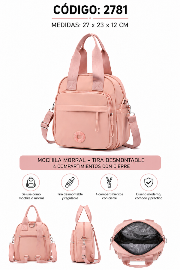 Producto - MOCHILA MORRAL 2781 - 1