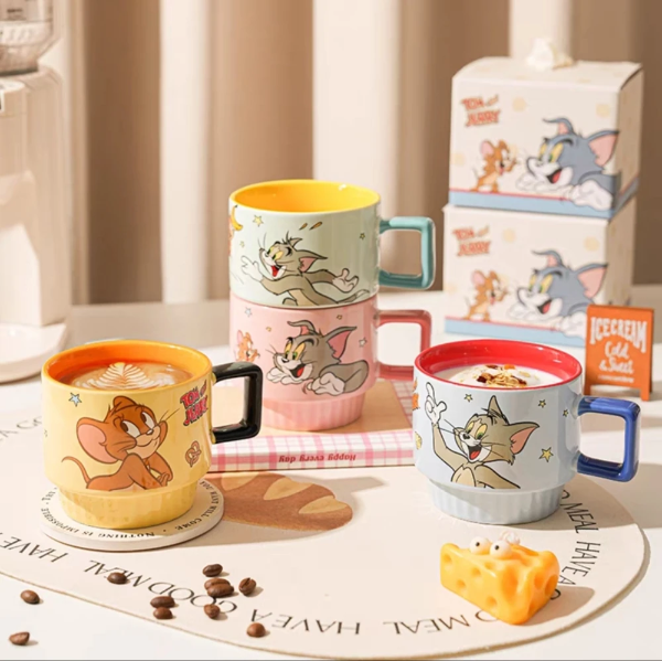 Producto - Tazas apilables Tom y Jerry