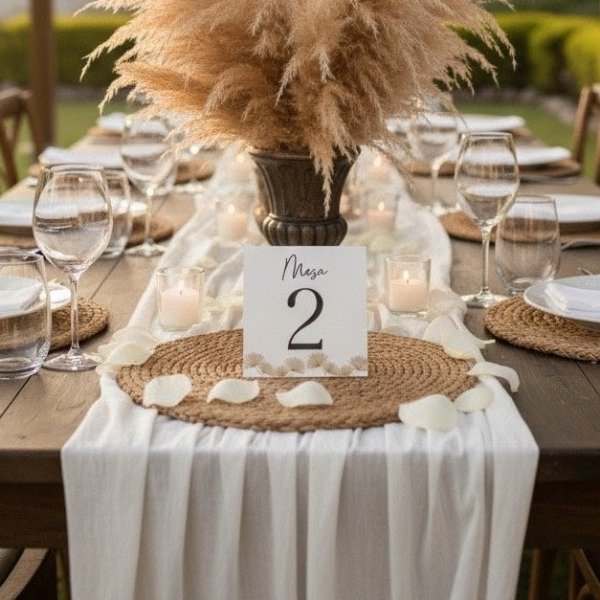 Producto - Número Mesa