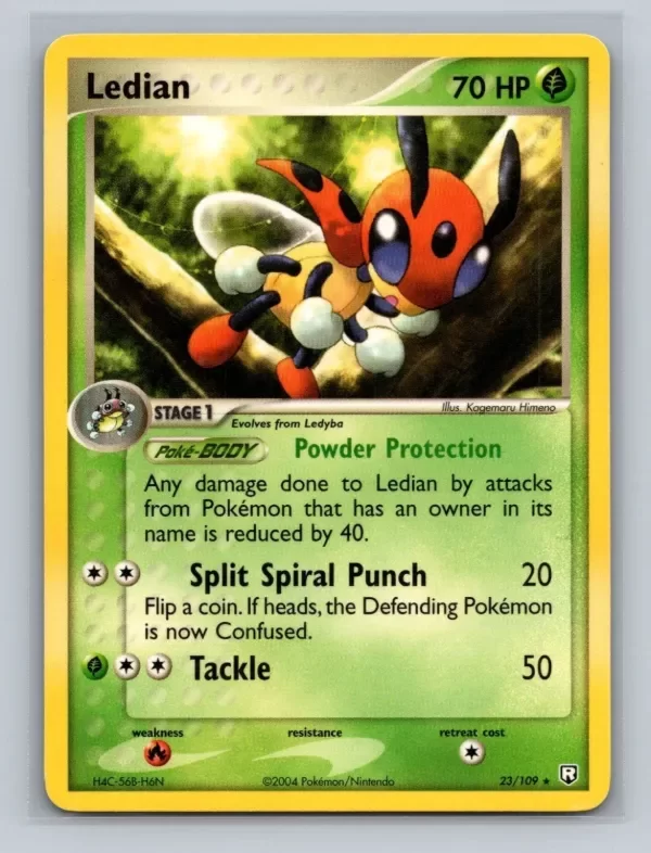 Producto - Pokemon Card - Ledian Team Rocket Returns 23/109 Rare