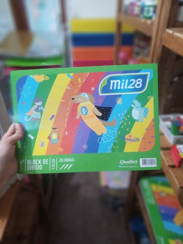 Producto - Block De Dibujo 1028 N5 color