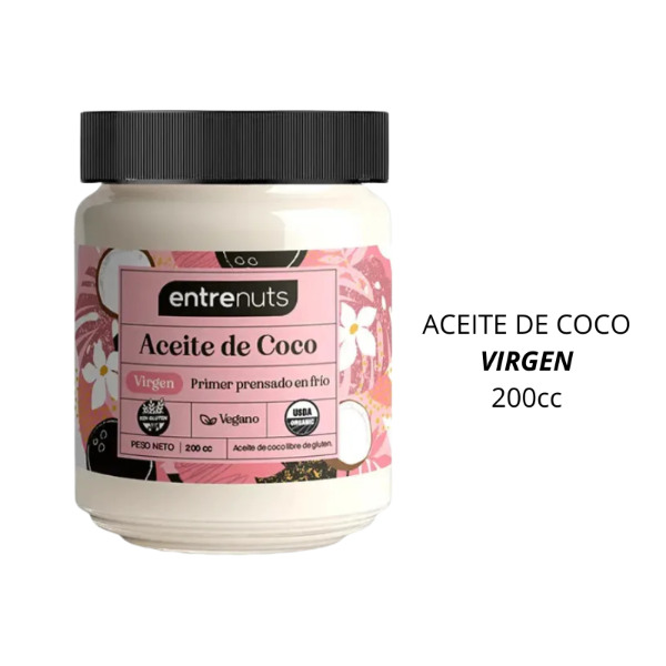 Producto - Aceite de Coco Virgen 200cc