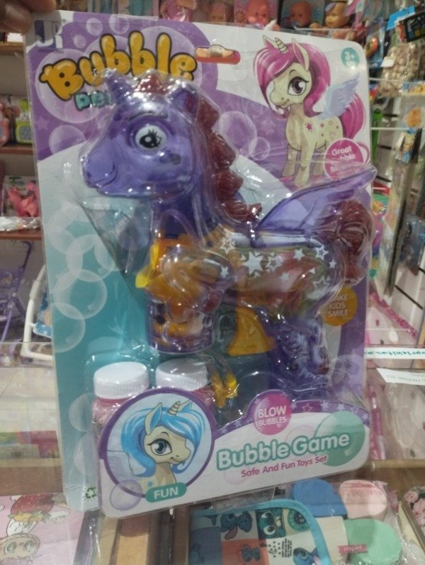 Producto - Burbujero unicornio a friccion
