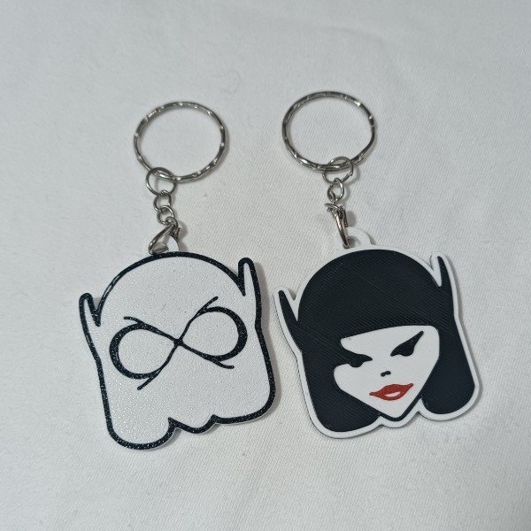 Producto - Llavero doble Los Piojos - Desde lejos no se ve