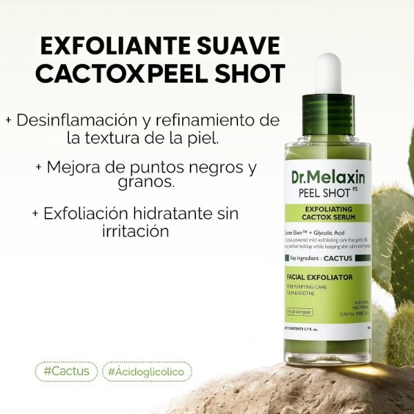 Producto - Dr Melaxin Cactox Exfoliating Peel Shot Serum 80ml - 1