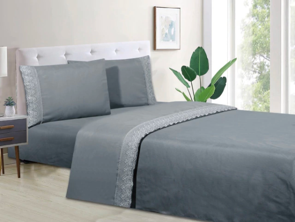 Producto - Juego de Sábanas Broderie 1000H CAMPOMAYO