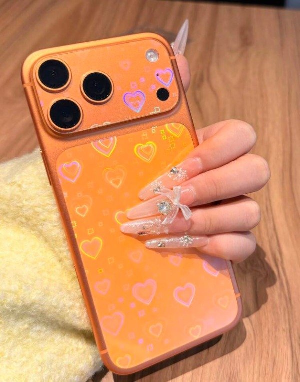 Producto - Film trasero corazones holo - 0