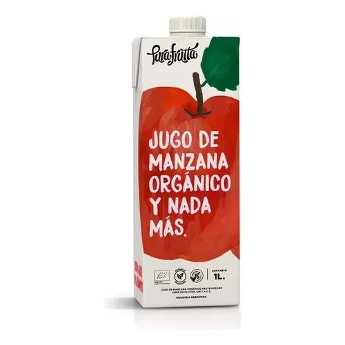 Producto - Jugo Orgánico de Manzana 1l