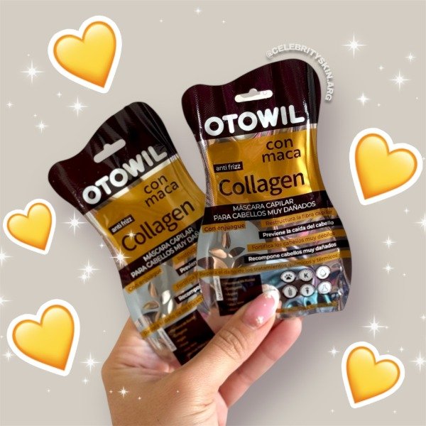 Producto - MASCARILLA MACA COLLAGEN OTOWIL X 3 UNDIADES POCO STOCK