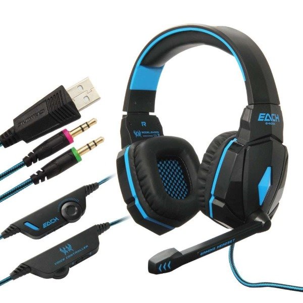 Producto - Auricular Gamer con Microfono Sonido Envolvente
